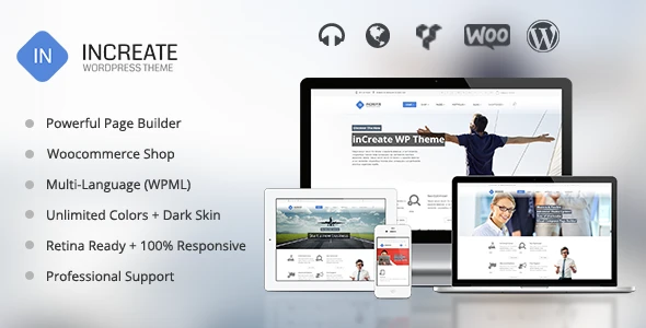 inCreate – Responsive MultiPurpose WordPress Theme